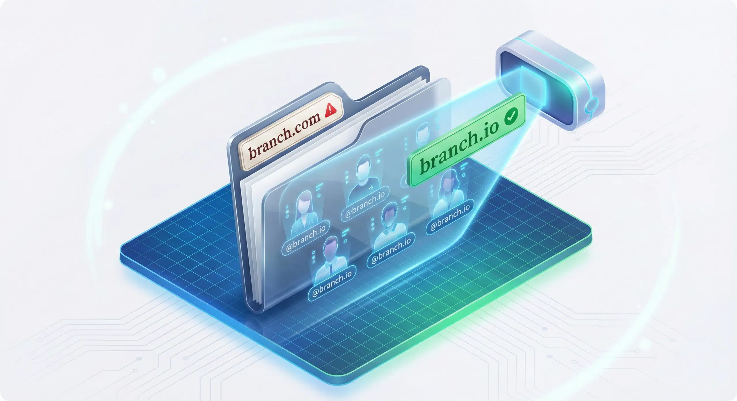 DELPHA DETECT: Domain Mismatch! The account website should likely be branch.io