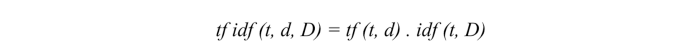 Term Frequency formula