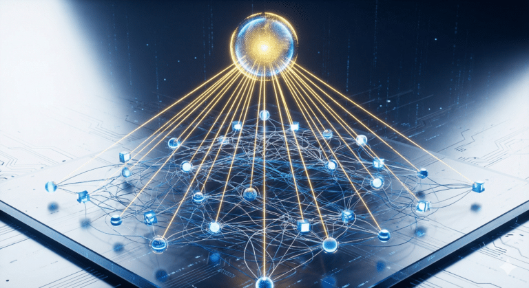 Salesforce Ultimate Account Tech Guide Salesforce Ultimate Account Tech Guide cover with abstract network graphic representing account data connections for CRM best practices and technology.